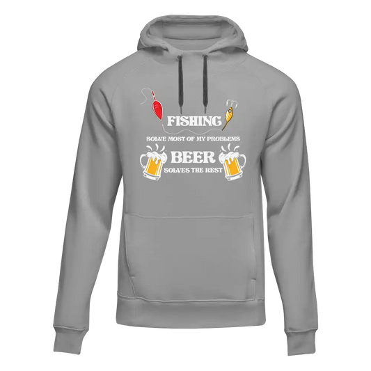 Fishing Solves All My Problem Unisex Hoodie
