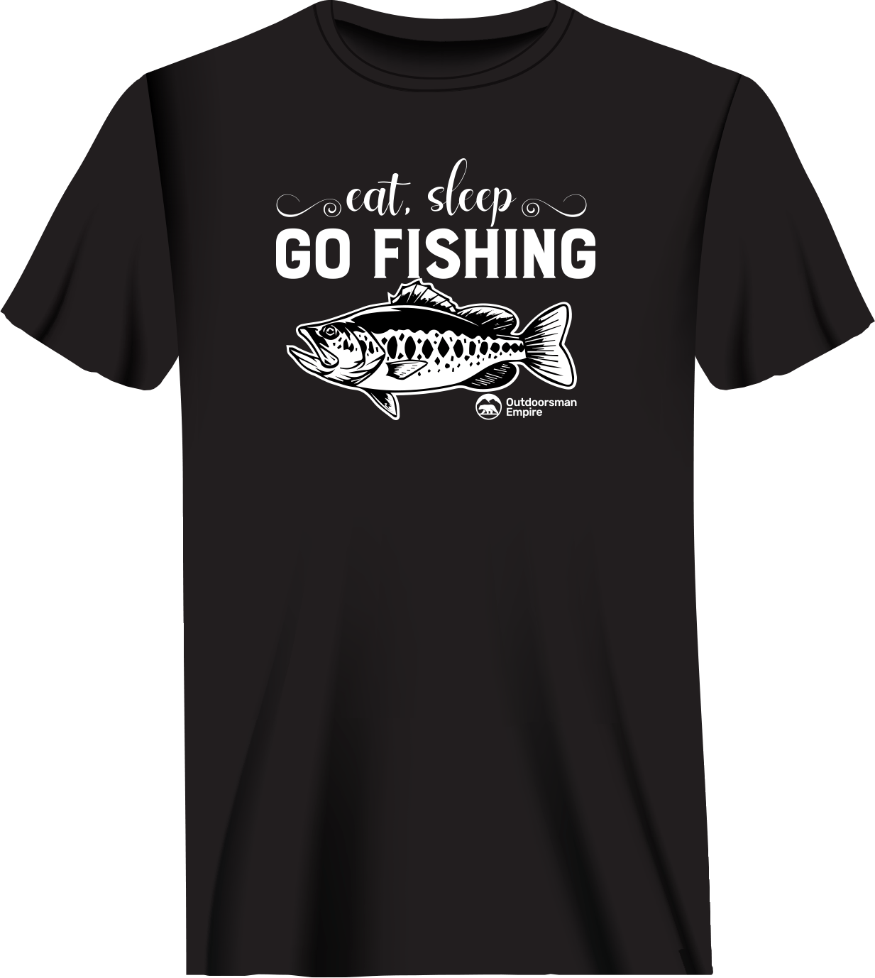 Eat Sleep Go Fishing Man T-Shirt