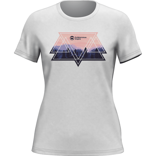 Camping Triangles T-Shirt for Women